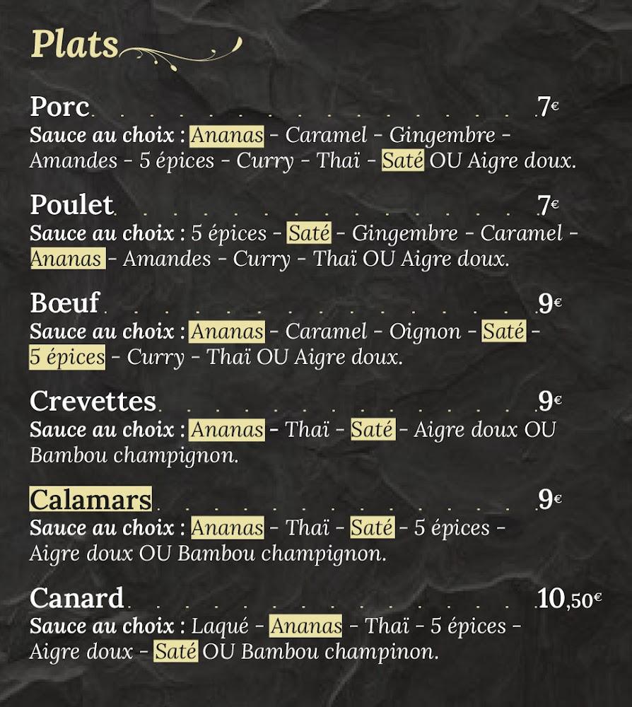 Tô Kiên Sāi Gōn - Menu Image 1